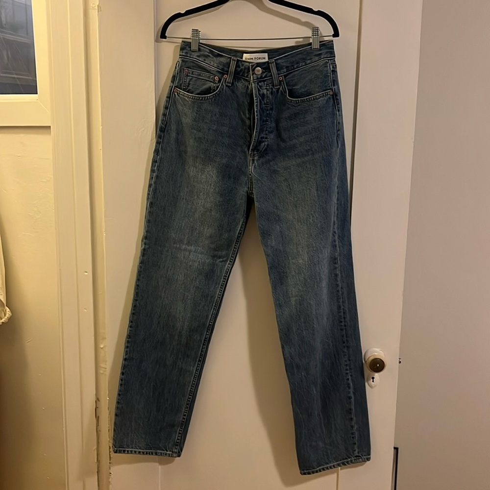 Denim Forum The 90s Joni Hi-Rise Loose Denim